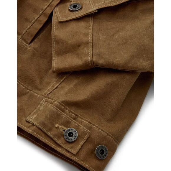 Huckberry x Grateful Dead Flannel-Lined Waxed Trucker Jacket Flint & Tinder S - Picture 6 of 14